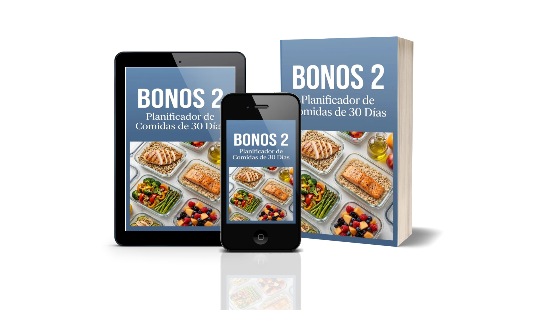 Portada del bono Planificador de Comidas de 30 Días